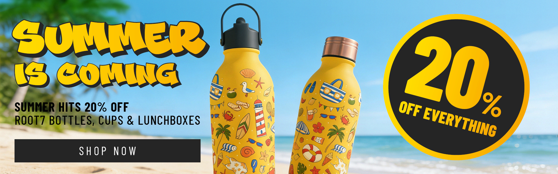 Root7 Promo Spring thermal bottles